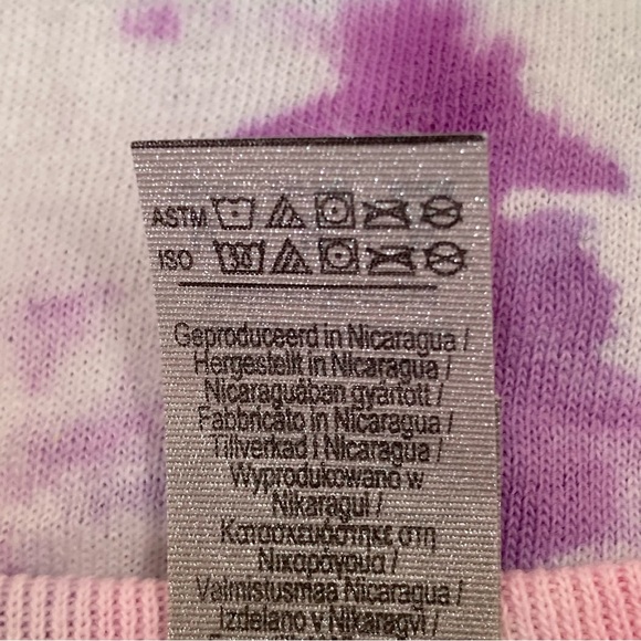 Handcrafted Size Youth Medium Tie-Dye Short Sleeve Tee - Picture 6 of 6